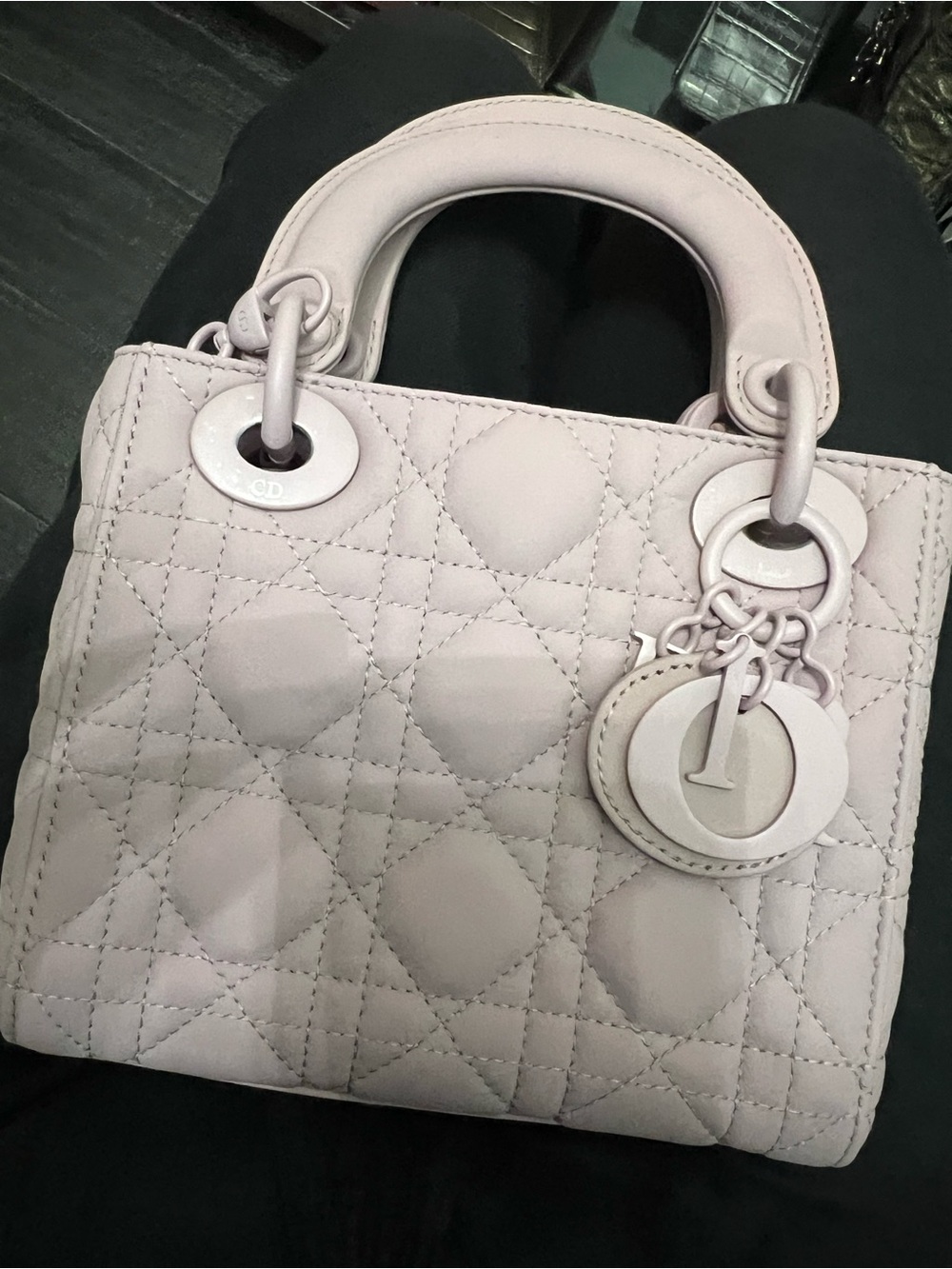 Christian Dior 2019 Ultramatte Mini Lady Dior Bag – Blush Pink - Picture 1 of 7